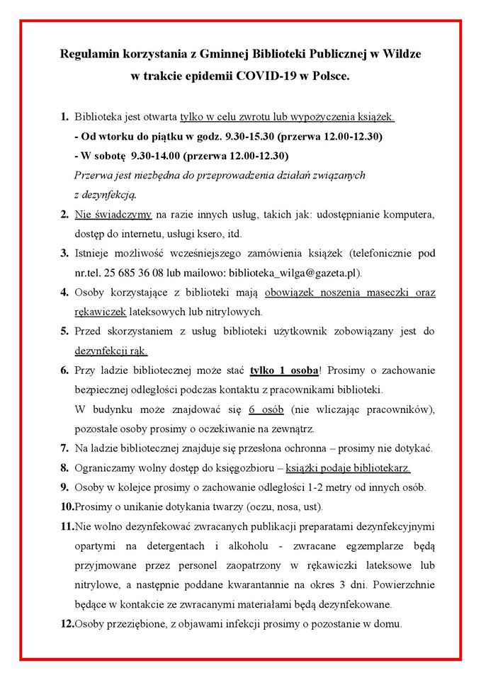 Biblioteka covid