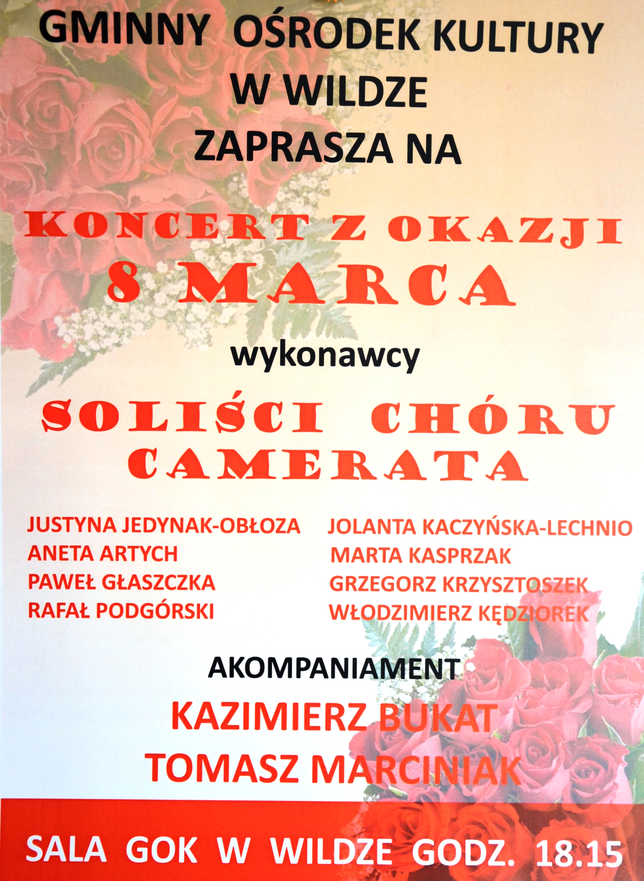 Plakat 8 marca