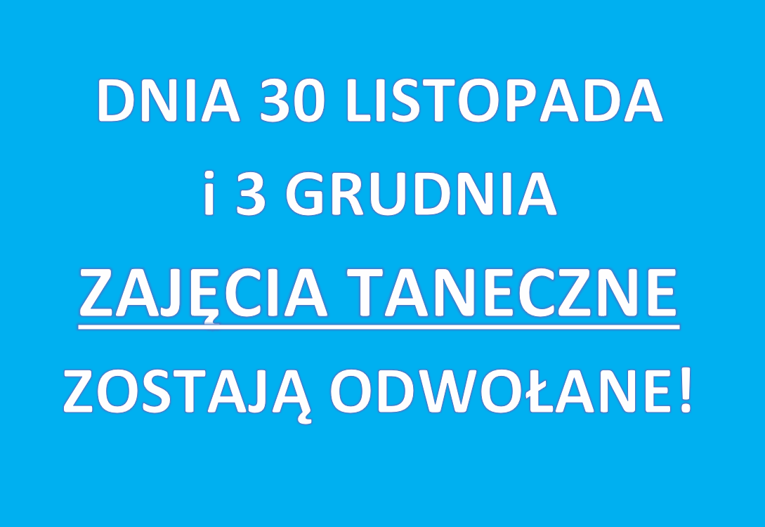 Taneczne 30.11.2022