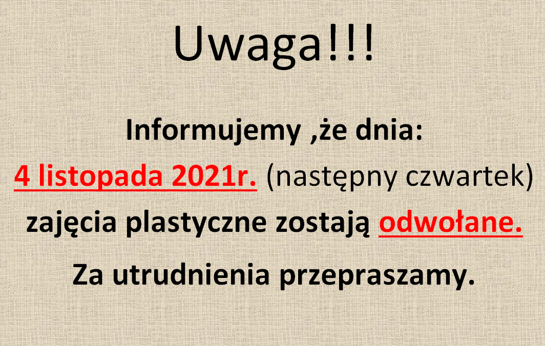 nieczynne plastyka