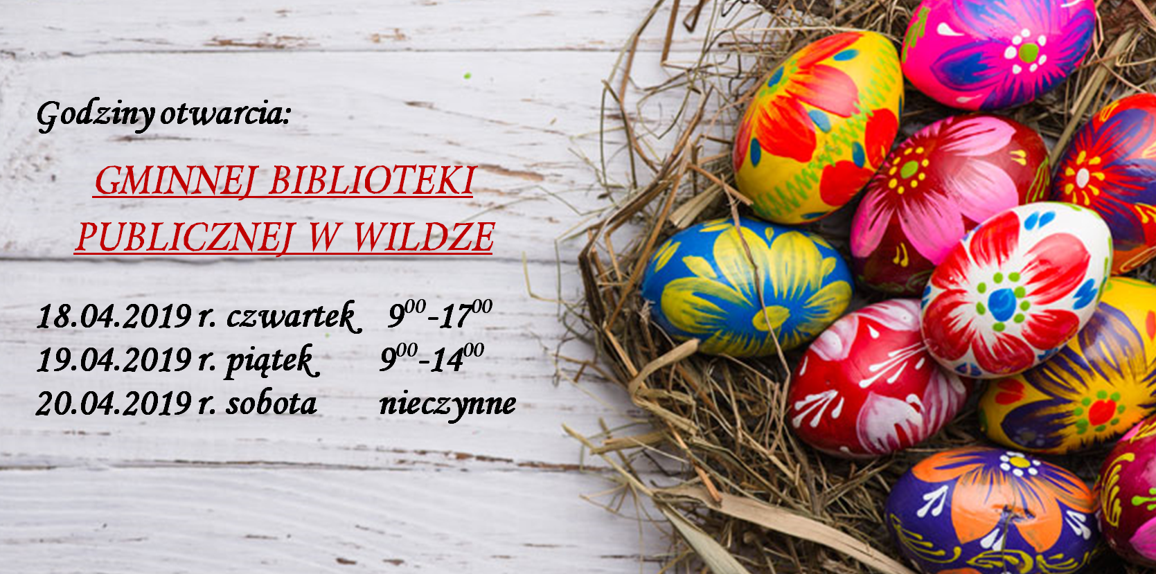 wielkanoc2019godzinyotwarcia