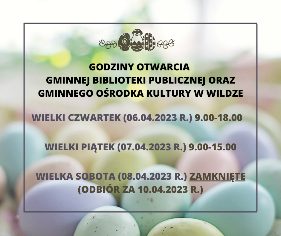 wielkanoc godziny